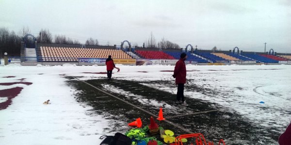 Фотоотчёт стартовой предсезонной подготовки команды ФК Лида