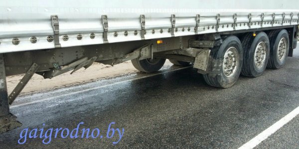 Авария вблизи деревни Белица