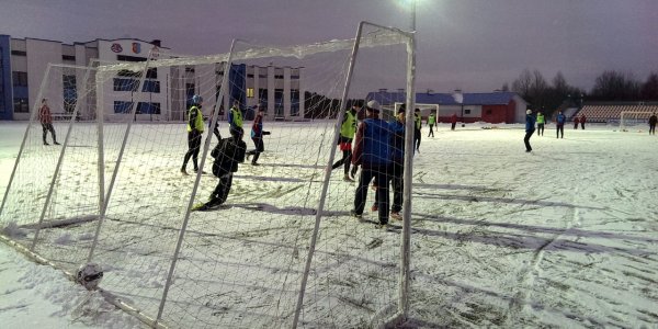 Фотоотчёт стартовой предсезонной подготовки команды ФК Лида