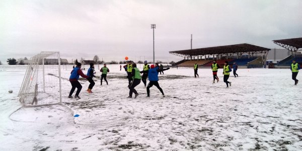 Фотоотчёт стартовой предсезонной подготовки команды ФК Лида