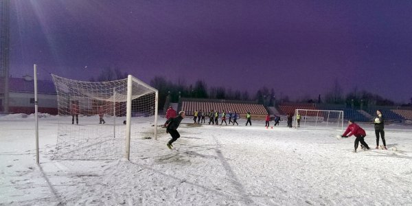 Фотоотчёт стартовой предсезонной подготовки команды ФК Лида