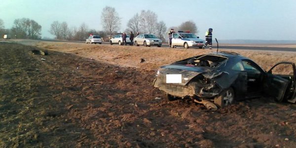 Сегодня утром в Лидском районе разбился молодой парень