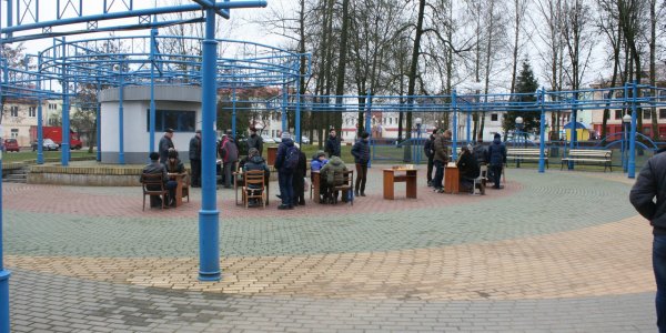В Лиде отмечают масленицу