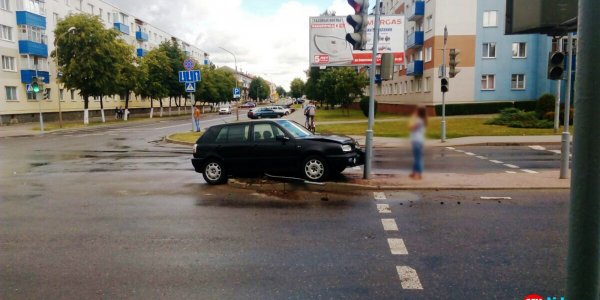 Небольшая авария на проспекте Победы (Видео)