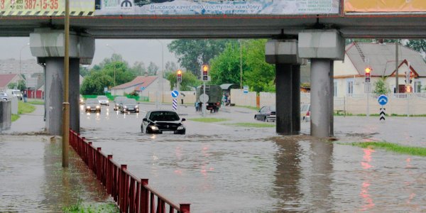 Город Лида затопило (Фото, Видео)