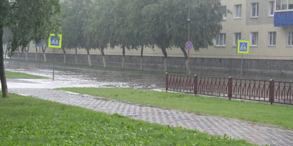 Город Лида затопило (Фото, Видео)