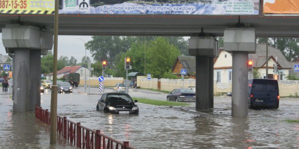 Город Лида затопило (Фото, Видео)