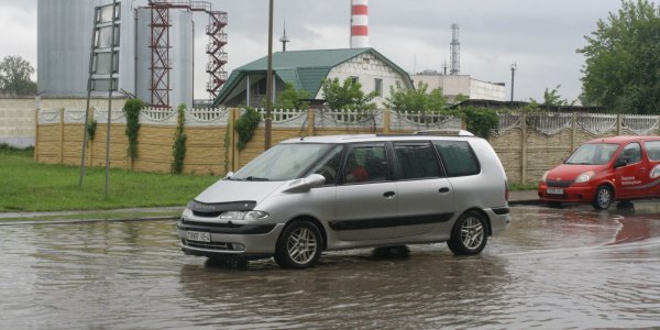 Город Лида затопило (Фото, Видео)