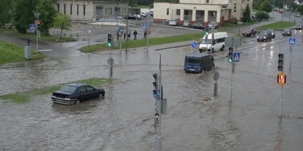 Город Лида затопило (Фото, Видео)