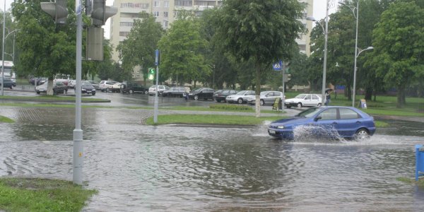 Город Лида затопило (Фото, Видео)