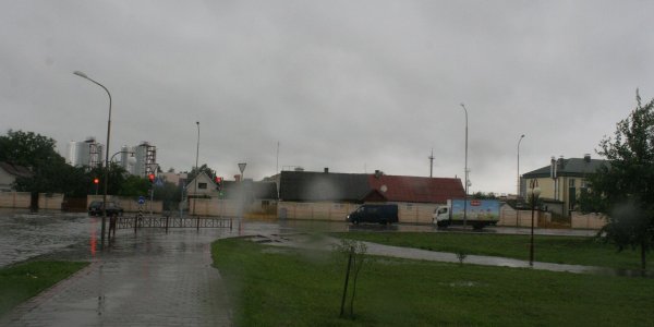 Город Лида затопило (Фото, Видео)