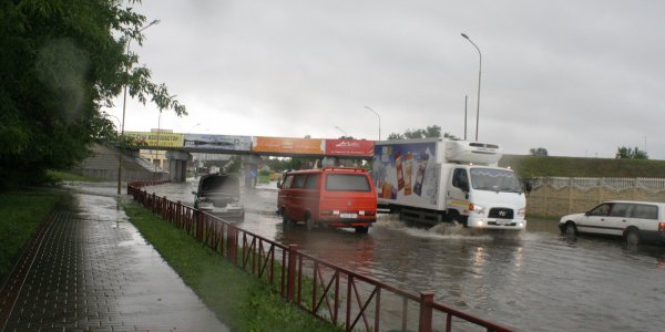 Город Лида затопило (Фото, Видео)