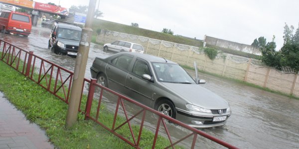 Город Лида затопило (Фото, Видео)