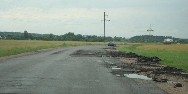 Ремонт на объездной дороге в районе хасановская (Фото, Видео)