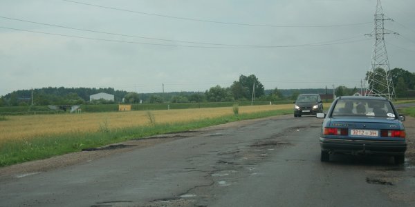 Ремонт на объездной дороге в районе хасановская (Фото, Видео)