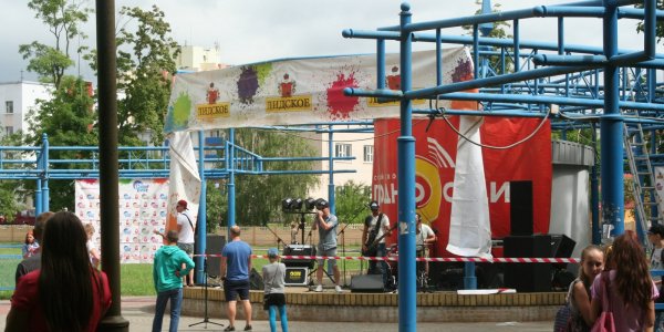 Фестиваль красок ColorFest в лиде