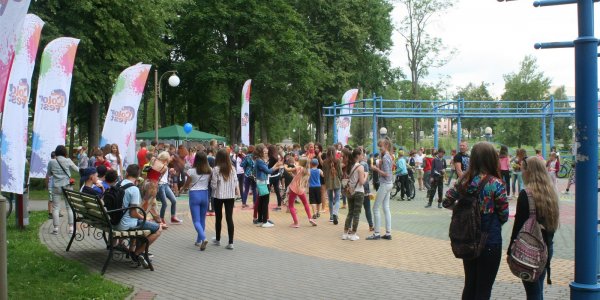 Фестиваль красок ColorFest в лиде
