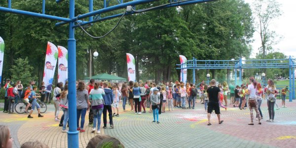 Фестиваль красок ColorFest в лиде