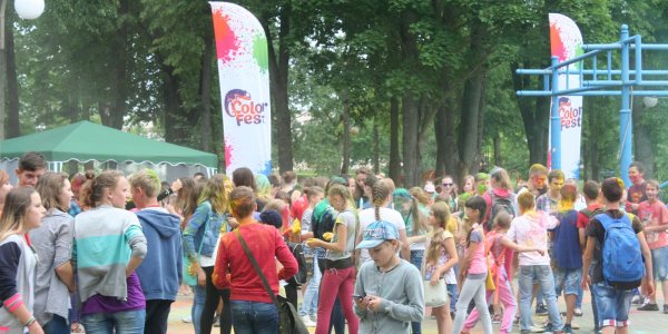 Фестиваль красок ColorFest в лиде
