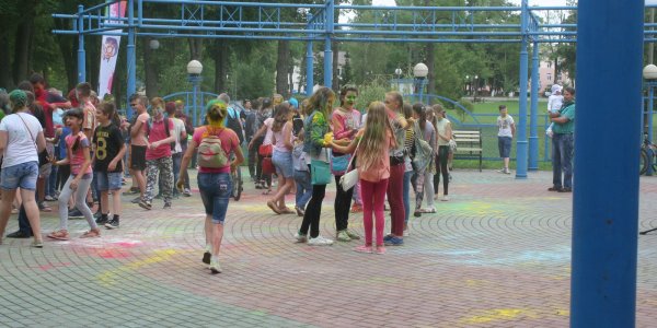 Фестиваль красок ColorFest в лиде