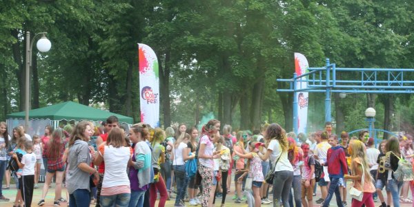 Фестиваль красок ColorFest в лиде
