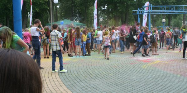 Фестиваль красок ColorFest в лиде