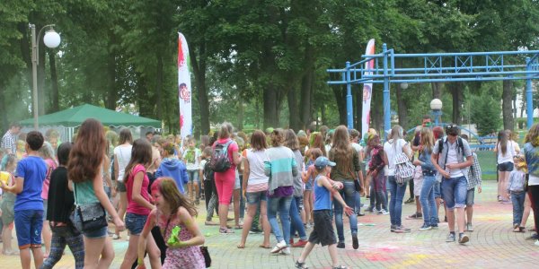 Фестиваль красок ColorFest в лиде