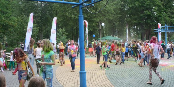 Фестиваль красок ColorFest в лиде