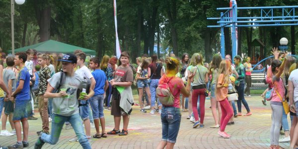 Фестиваль красок ColorFest в лиде