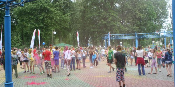 Фестиваль красок ColorFest в лиде
