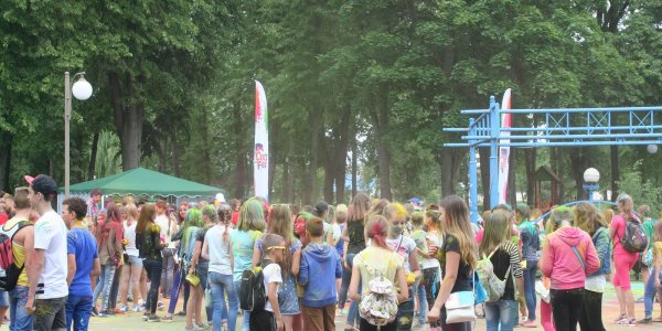 Фестиваль красок ColorFest в лиде
