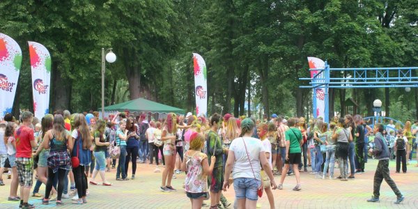 Фестиваль красок ColorFest в лиде