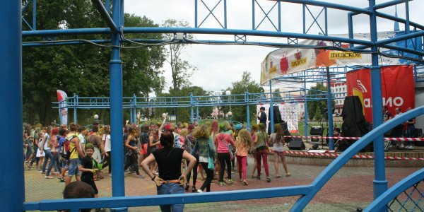 Фестиваль красок ColorFest в лиде