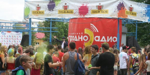 Фестиваль красок ColorFest в лиде