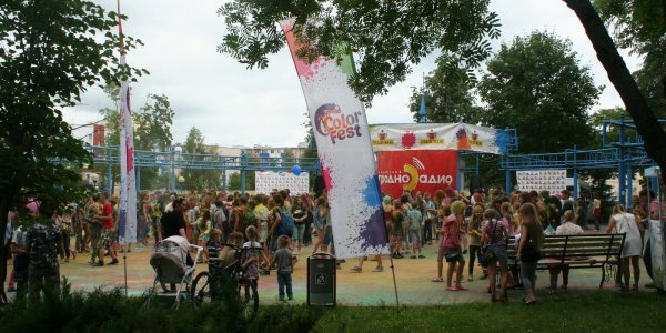 Фестиваль красок ColorFest в лиде