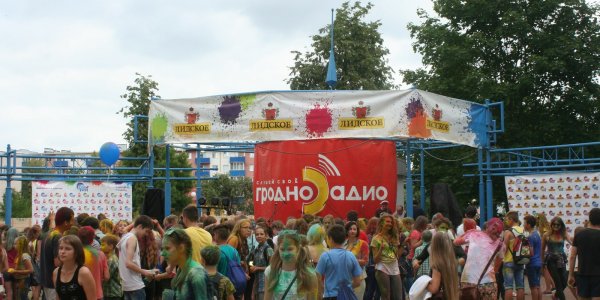 Фестиваль красок ColorFest в лиде