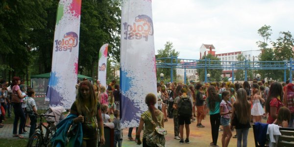 Фестиваль красок ColorFest в лиде