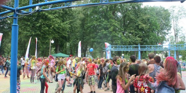 Фестиваль красок ColorFest в лиде