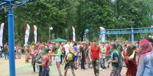 Фестиваль красок ColorFest в лиде