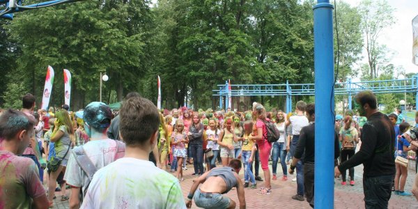 Фестиваль красок ColorFest в лиде