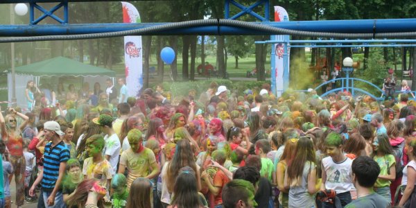 Фестиваль красок ColorFest в лиде