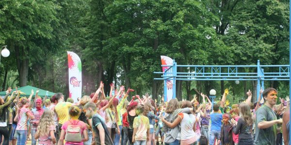 Фестиваль красок ColorFest в лиде