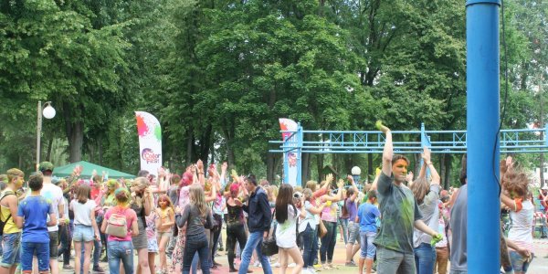Фестиваль красок ColorFest в лиде