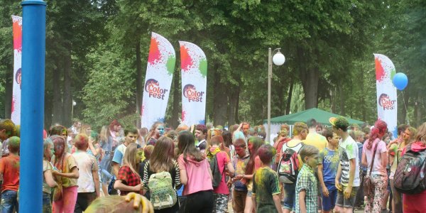Фестиваль красок ColorFest в лиде