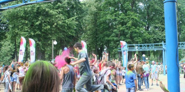 Фестиваль красок ColorFest в лиде
