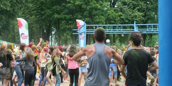 Фестиваль красок ColorFest в лиде