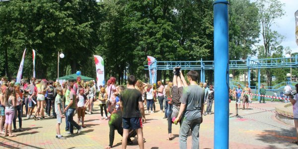 Фестиваль красок ColorFest в лиде