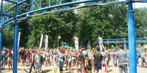 Фестиваль красок ColorFest в лиде