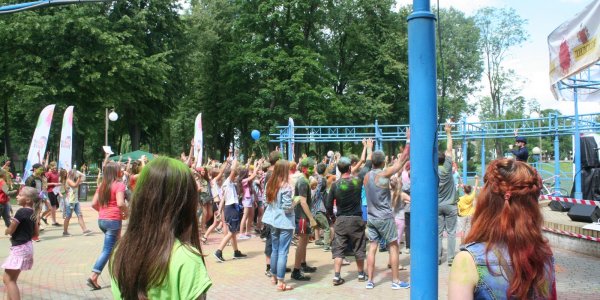 Фестиваль красок ColorFest в лиде