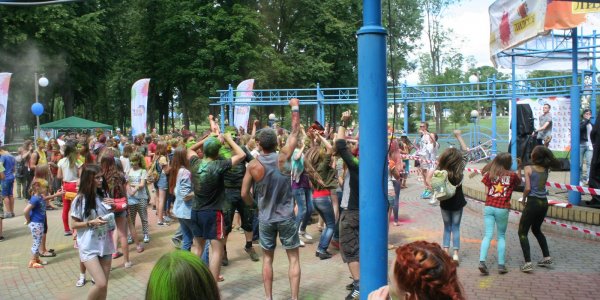 Фестиваль красок ColorFest в лиде